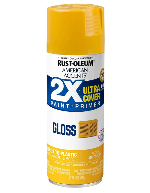 Load image into Gallery viewer, Paquete De 6, Caléndula  American Accents 2X Ultra Cover Pintura En Aerosol Brillante-327896, 12 Oz
