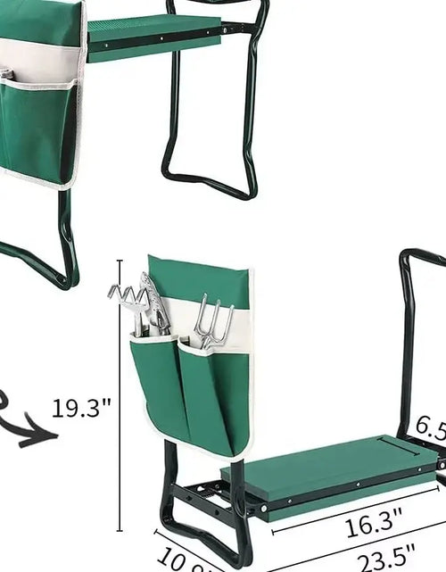 Load image into Gallery viewer, GardenMate Folding Kneeler &amp; Stool – Comfort &amp; Convenience for Every Gardener

