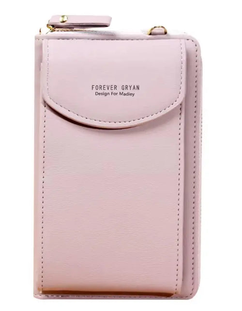 Load image into Gallery viewer, Elegance On-the-Go – Luxe PU Leather Crossbody Shoulder Bag with Phone &amp; Card Organizer
