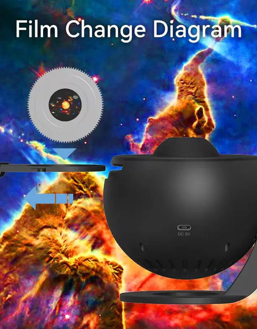 Load image into Gallery viewer, Planetarium Projector Galaxy Projector Star Projector 13 Sheets of Film Meet Fantasy of Starry Sky Extreme Romantic for Bedroom
