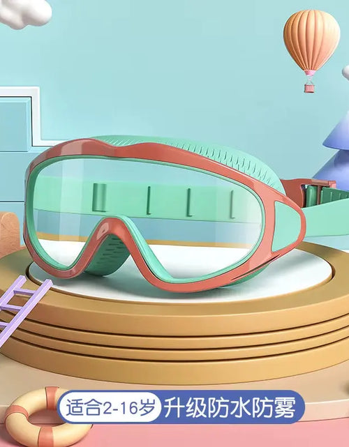 Load image into Gallery viewer, AquaChamp Kids Swim Set – Waterproof Anti-Fog Swimming Goggles &amp; Cap with Protective Case
