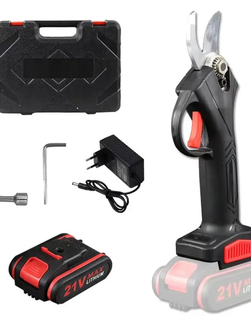 Load image into Gallery viewer, PowerPrune 21V Cordless Electric Pruner – Effortless Tree &amp; Bonsai Branch Cutting Tool
