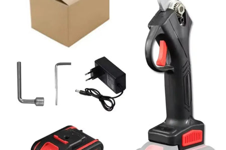 21V 30Mm Cordless Electric Pruner Pruning Shears Efficient Fruit Tree Bonsai Pruning Branches Cutter Landscaping Power Tool