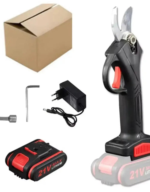 Load image into Gallery viewer, 21V 30Mm Cordless Electric Pruner Pruning Shears Efficient Fruit Tree Bonsai Pruning Branches Cutter Landscaping Power Tool
