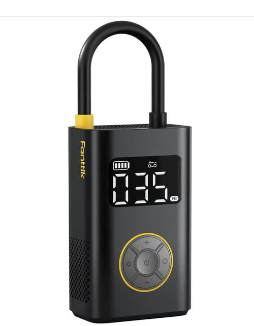 Load image into Gallery viewer, Portable Tire Inflator: Smart ON/OFF Hose Design
