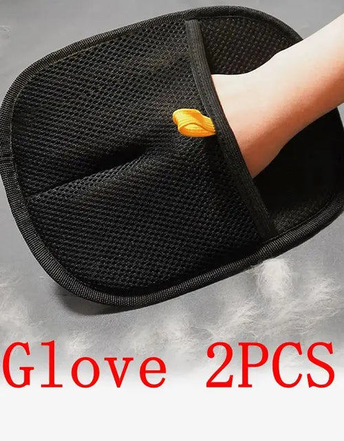 Load image into Gallery viewer, FurGone Duo Gloves – Double-Sided Electrostatic Pet Hair Removal &amp; Grooming Gloves
