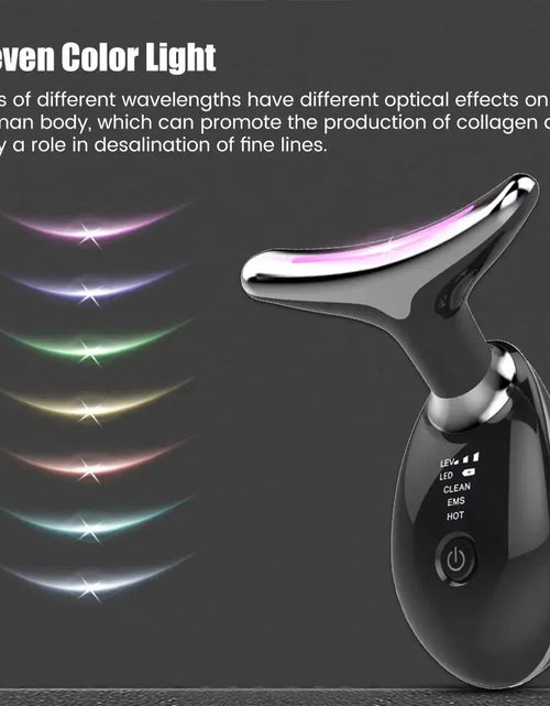 Load image into Gallery viewer, 7-in-1 LED Face &amp; Neck Lifter – Sculpt, Tighten &amp; Glow

