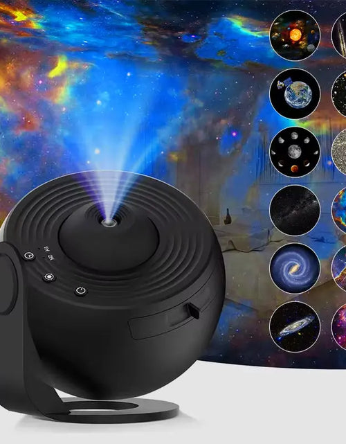 Load image into Gallery viewer, Planetarium Projector Galaxy Projector Star Projector 13 Sheets of Film Meet Fantasy of Starry Sky Extreme Romantic for Bedroom
