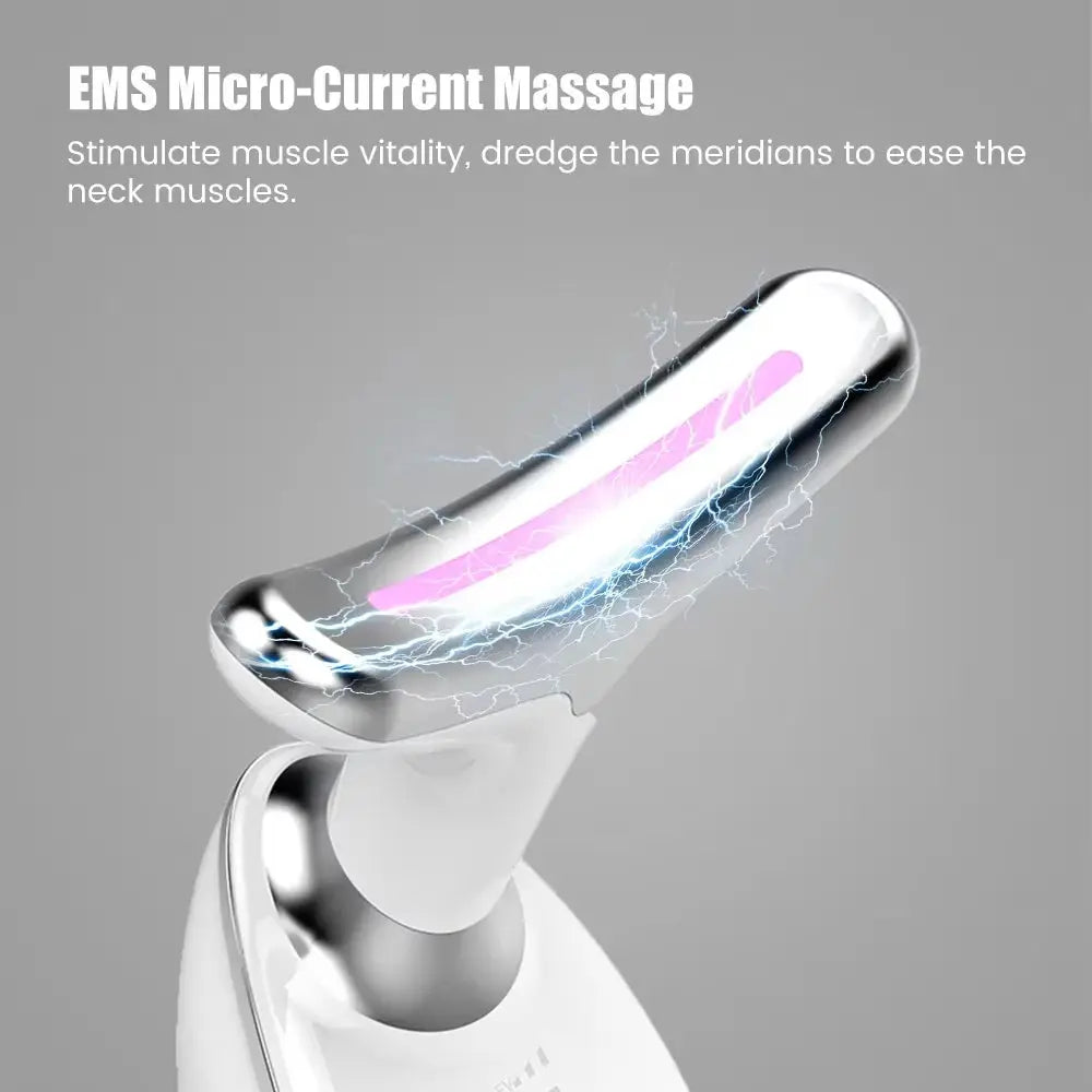 7-in-1 LED Face & Neck Lifter – Sculpt, Tighten & Glow