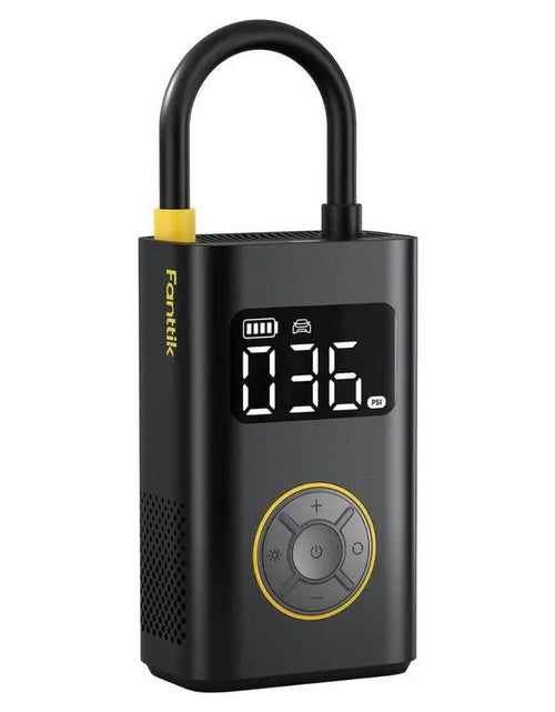 Load image into Gallery viewer, Portable Tire Inflator: Smart ON/OFF Hose Design
