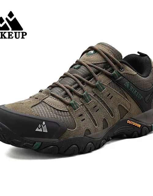 Load image into Gallery viewer, Men'S Hiking Shoes Suede Leather Outdoor Shoes Wear-Resistant Men Trekking Walking Hunting Tactical Sneakers
