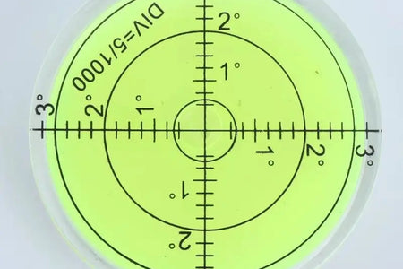 PrecisionPro 60MM PMMA Bubble Level – Accurate Surface Measurement Tool for Perfect Alignment