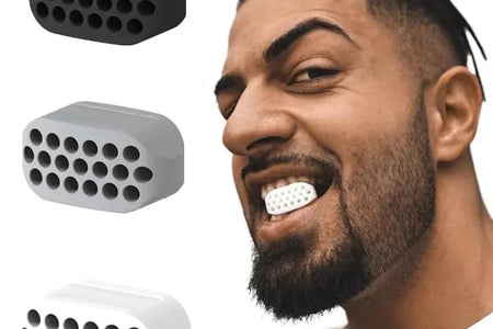 Dropshipping Facial Jaw Exerciser Gym Fitness Ball Jawline Muscle Training Double Chin Reducer Neck Face Slimming Mouth Jawliner