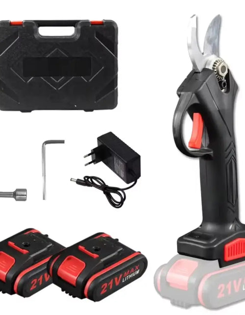 Load image into Gallery viewer, PowerPrune 21V Cordless Electric Pruner – Effortless Tree &amp; Bonsai Branch Cutting Tool
