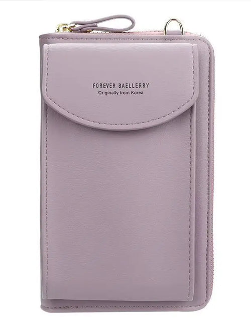 Load image into Gallery viewer, Elegance On-the-Go – Luxe PU Leather Crossbody Shoulder Bag with Phone &amp; Card Organizer
