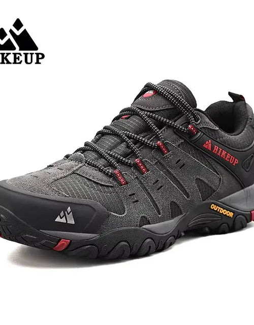 Load image into Gallery viewer, Men'S Hiking Shoes Suede Leather Outdoor Shoes Wear-Resistant Men Trekking Walking Hunting Tactical Sneakers
