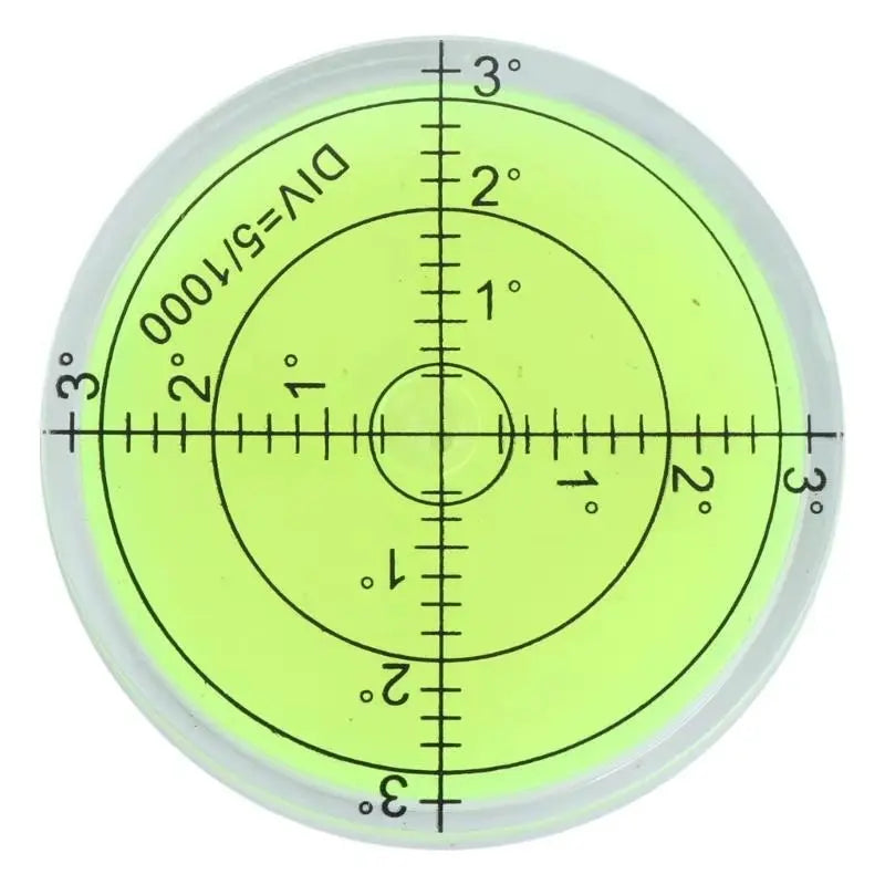 PrecisionPro 60MM PMMA Bubble Level – Accurate Surface Measurement Tool for Perfect Alignment