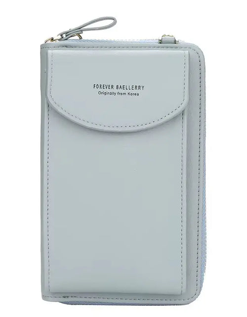 Load image into Gallery viewer, Elegance On-the-Go – Luxe PU Leather Crossbody Shoulder Bag with Phone &amp; Card Organizer
