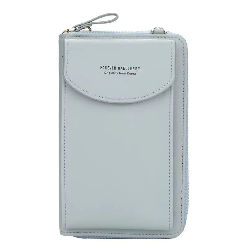 Elegance On-the-Go – Luxe PU Leather Crossbody Shoulder Bag with Phone & Card Organizer