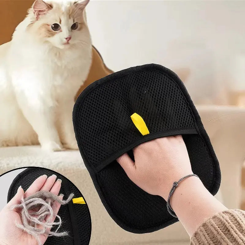 FurGone Duo Gloves – Double-Sided Electrostatic Pet Hair Removal & Grooming Gloves
