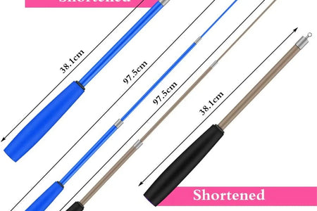 Cat Feather Toys, 13PCS Replacement Teaser with Bell Refills and 2PCS Retractable Cat Wand Toy , Interactive Cat Wand for Kitten Cat Having Fun Playing