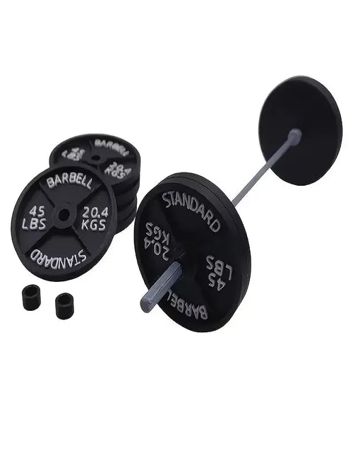 Load image into Gallery viewer, Barbell Pen Holder – Lift Your Desk Game!
