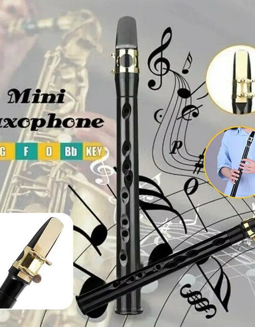 Load image into Gallery viewer, PocketSax Mini – Portable C Key Saxophone for Beginners &amp; Pros with Carrying Bag
