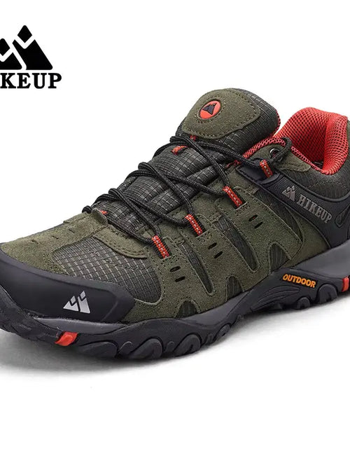 Load image into Gallery viewer, Men'S Hiking Shoes Suede Leather Outdoor Shoes Wear-Resistant Men Trekking Walking Hunting Tactical Sneakers
