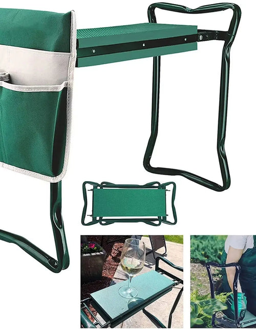 Load image into Gallery viewer, GardenMate Folding Kneeler &amp; Stool – Comfort &amp; Convenience for Every Gardener
